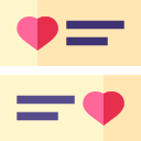 mensaje de amor icon