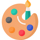 paleta de color icon