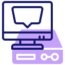 monitor de computadora icon