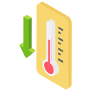 baja temperatura icon