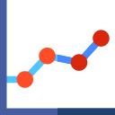 gráfico de linea icon