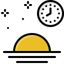 puesta de sol icon