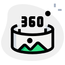 360 grados icon