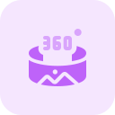 360 grados icon