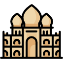 taj mahal icon