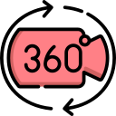 película 360 icon