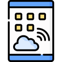 aplicación en la nube icon