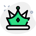 corona de la realeza 