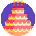 pastel de cumpleaños icon