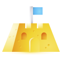 castillo de arena icon