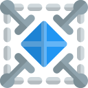 Top view icon