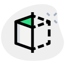 tridimensional icon