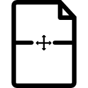 alineación del centro vertical del documento 