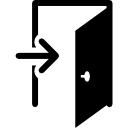 deur uitgang icoon