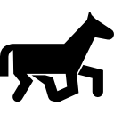 il cavallo dei cartoni animati icona