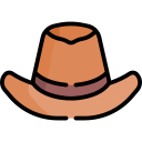 sombrero de vaquero icon