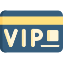 tarjeta vip icon