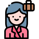 mujer de negocios icon