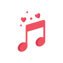 musica romantica icon