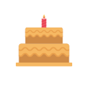 pastel de cumpleaños icon