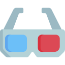 gafas 3d icon