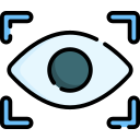 escáner ocular icon