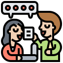 discusión icon