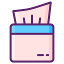 caja de pañuelos icon