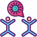 transmisión del virus icon