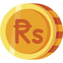 rupia nepalí icon