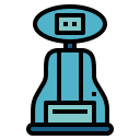 robot de limpieza icon