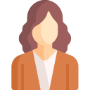 mujer de negocios icon