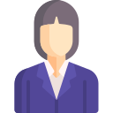 mujer de negocios icon