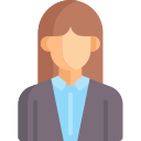 mujer de negocios icon