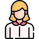 mujer de negocios icon