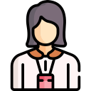 mujer de negocios icon