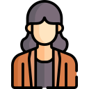 mujer de negocios icon