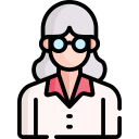 mujer de negocios icon