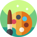 paleta de pintura icon