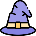 sombrero de bruja icon