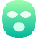 máscara facial icon