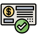 cheque icon