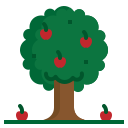 árbol de manzana icon