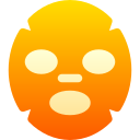 máscara facial icon