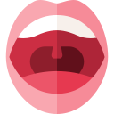 open mouth icon