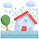 Flooded house 