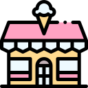 Ice cream shop icon