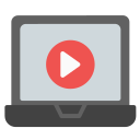 video tutorial icon