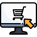 las compras en línea icon