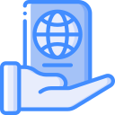 control de pasaportes icon